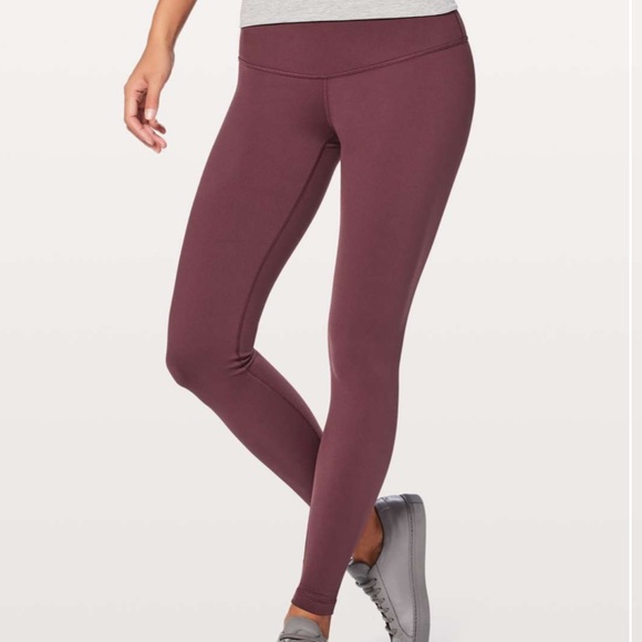 lululemon athletica Pants - Lululemon wunder under tights mid rise, full length
